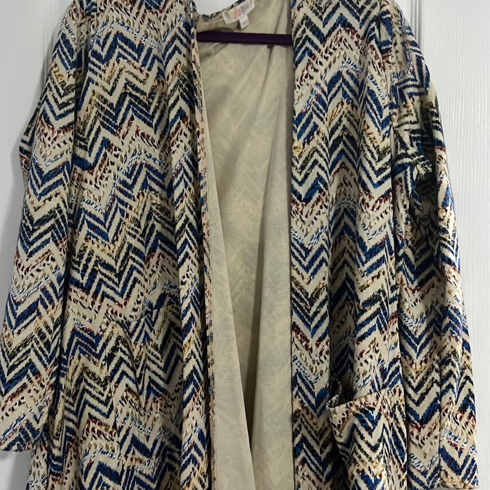 Lularoe Jaquard Sarah Cardigan
